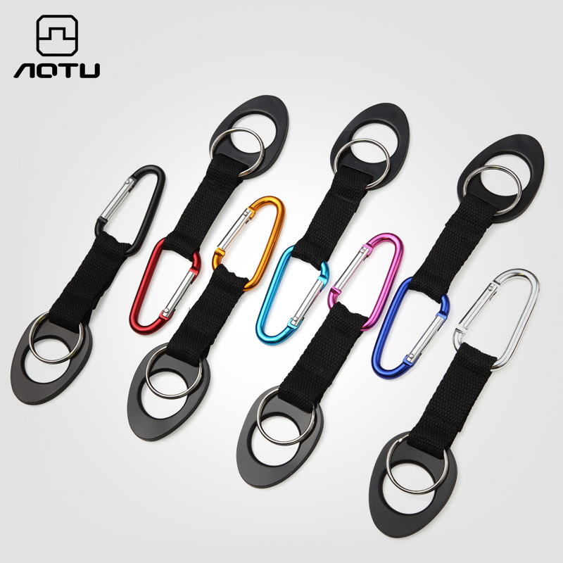 Bump Silicone Mineral Water Bottle Buckle Backpack Buckle Rubber Water Bottle Hanging Buckle Sport Outdoor Kettle Buckle Drink
