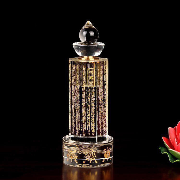 Baocheng Buddha with Tibetan Bodhi Dharani Buddha Pagoda pure copper Tibetan crystal stupa