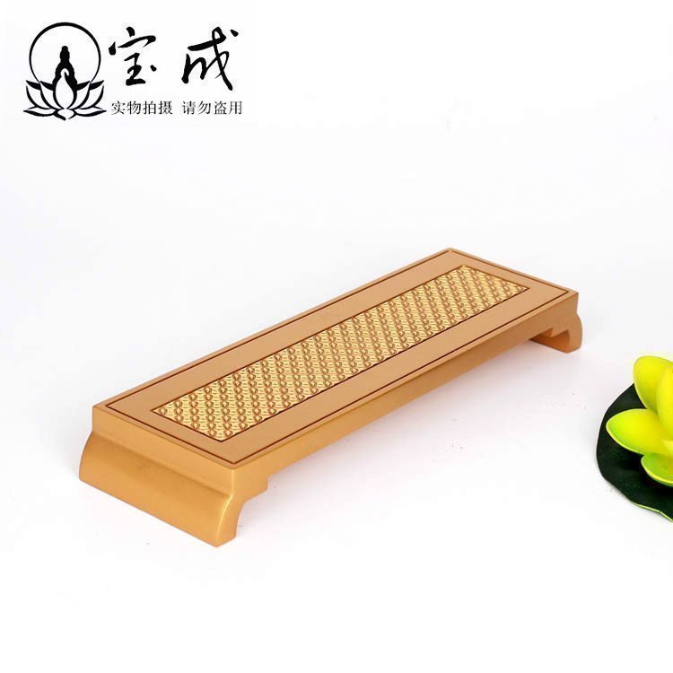 Baocheng Buddha Buddhist supplies Taiwan Wanyu Tang pure copper water cup for Taiwan Buddha Cup Chopping board for cup base