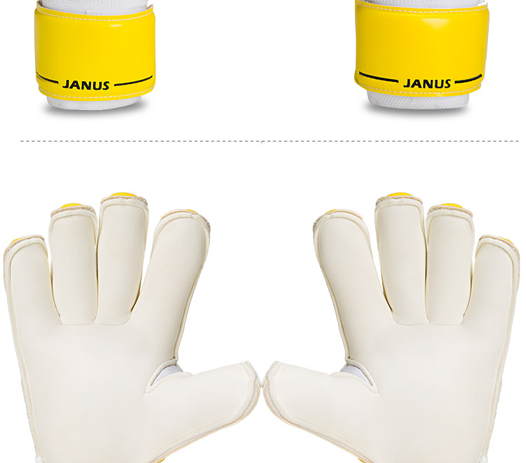 Janus ống ngón tay ngón tay có thể tháo rời dành cho người lớn găng tay thủ môn bóng đá giàn thủ môn găng tay ja939 	găng tay bắt bóng chính hãng	