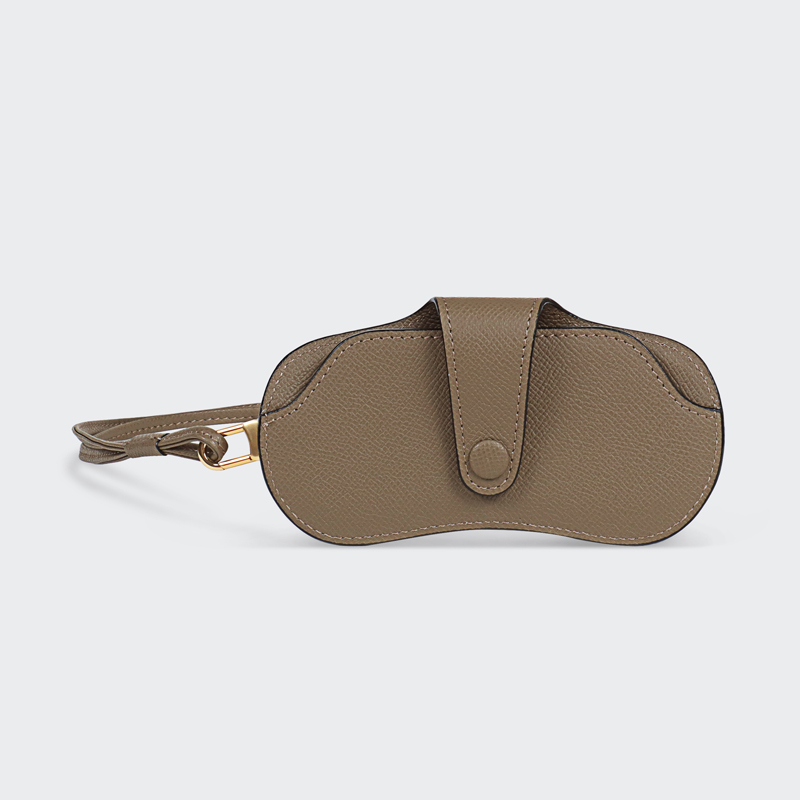 Boliz Versatile and Fashionable Genuine Leather Sunglasses Case, First-Layer Cowhide Handmade, Glasses and Sunglasses Storage