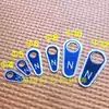 Aluminum zero line sign N grounding sign plate Nameplate Hole diameter 4-12mm 1000 packs