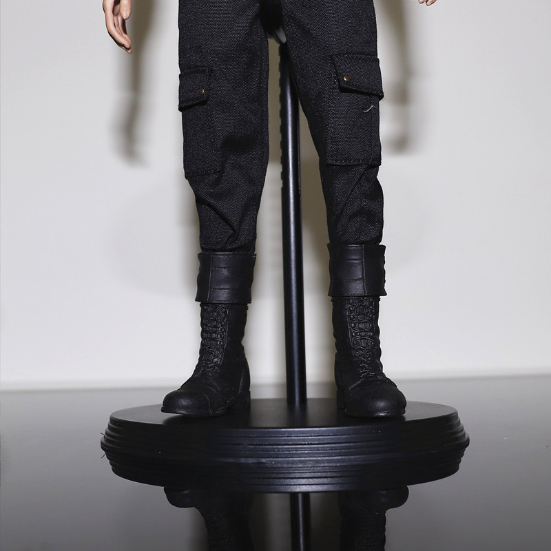 In-Stock 1/6 Scale Action Figure Black Widow Captain America Hawkeye Leather Boots Combat Boots Long Boots Straight-In Long Boots