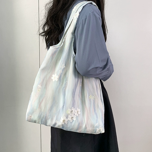 Оригинальная свежая модная универсальная сумка на одно плечо, китайский стиль, с вышивкой