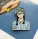 Nhật Bản Harajuku ulzzang Huy hiệu acrylic Trâm Dễ thương Phim hoạt hình Mềm Chị Trâm Pin Huy hiệu Huy hiệu - Trâm cài ghim cài áo vest nam cao cấp