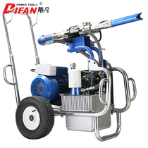 Tiffan putty spraying machine latex paint paint paint steel structure multifunctional high pressure airless paint spraying machine high power