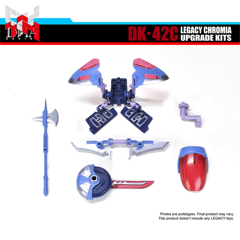 Dna Dk42C Dk-42C Legendary Heritage Tfp Police Car Accessory Kit Reprinted with Some New Mold Parts in Stock