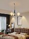 French-Style Vintage Star Pendant Light for Living Room, High-End Mid-Century Bauhaus Solid Wood Bedroom and Study Lamp, 2026 New Model