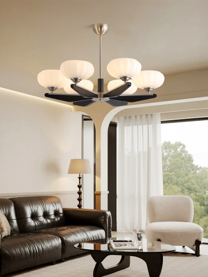 French-Style Vintage Living Room Chandelier, American Retro Solid Wood Designer Model, Modern High-End Hall and Dining Room Lighting