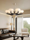 French-Style Vintage Living Room Chandelier, American Retro Solid Wood Designer Model, Modern High-End Hall and Dining Room Lighting