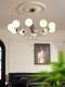 Medieval French Living Room Chandelier Walnut Retro Magic Bean High-End Restaurant Designer Vintage Bedroom Lamp