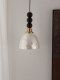 Vintage-Style Bedside Shell Pendant Light, Entryway Corridor Light, High-End Solid Wood Ambiance Bar Counter Bedroom Lighting