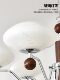 French Mid-Century Style Living Room Chandelier, American Retro Glass Blank Lamp, 2026 New Model for Study, Bedroom, and Dining Room Lighting