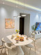 Bauhaus Three-Head Dining Room Chandelier Minimalist Dining Room Light Simple Modern Island Bar Counter Trendy King Lake Ufo Lamp