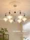 Second-Hand Living Room Crystal Star Chandelier Bauhaus Room Study Bedroom Lamp French Light Luxury 2026 New Model Lighting Fixtures