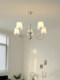 French Mid-Century Style Living Room Chandelier American Retro Modern Minimalist Dining Room Study Bauhaus Bedroom Room Lamps