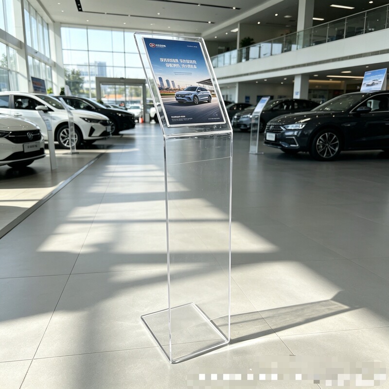 4S Store Car Display Sign Acrylic Vertical Advertising Board Transparent Display Stand Price Sign Stand 4S Store Car Display Sign Acrylic Vertical Advertising Board Transparent Display Stand Price Sign Stand