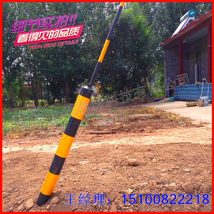 Pull wire sheath reflective warning tube PVC warning tube pull wire protection tube pull wire ground anchor protection sleeve