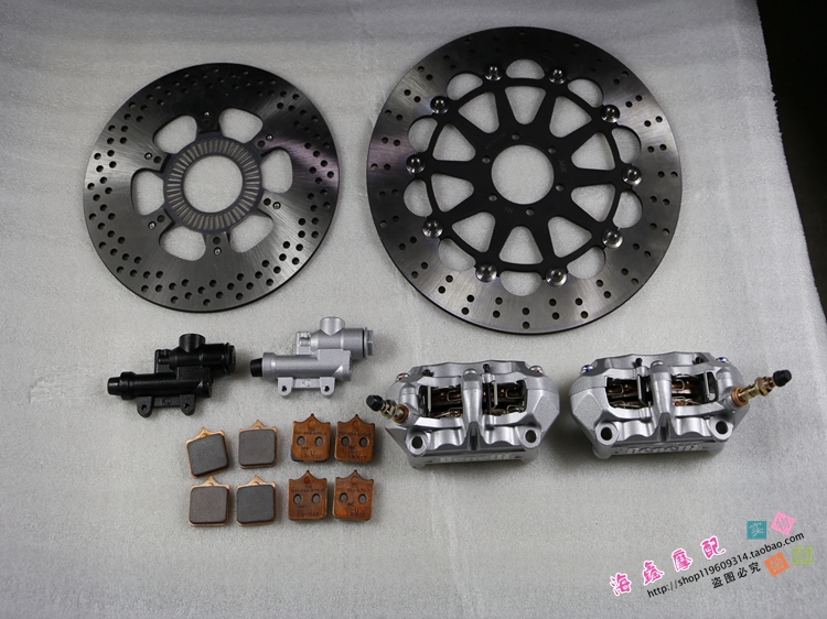 Applicable to Qianjiang Brillany Yellow Dragon BJ600GS-A BNi Front Brake Lower Pump Caliper Disc Brake Pads