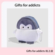 Positive energy plush coin bag pendant penguin coin wallet