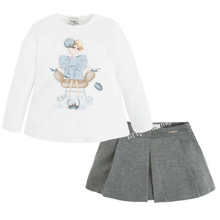 Jupe pour fille en mélange - Ref 2051411 Image 7