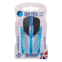 Twin Pack dart shaft dart wing combination set dart shaft harrows originally imported from the UK