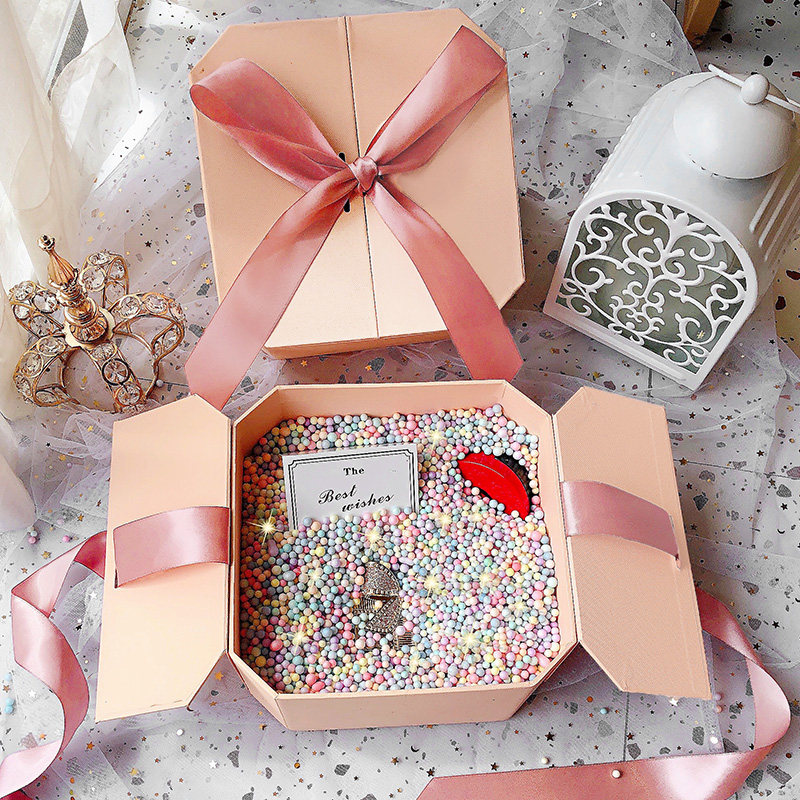 Gift Boxes EXQUISITE ins Wind size Han version Birthday Gift Gift Box Empty Box Wedding Companion Upscale Packaging Box