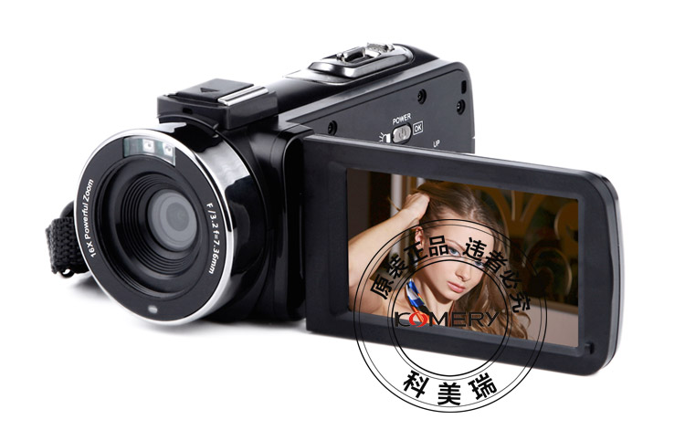 Camera kỹ thuật số Camry / KOMERY HD camera DV gia đình có micrô nhìn hồng ngoại WIFI