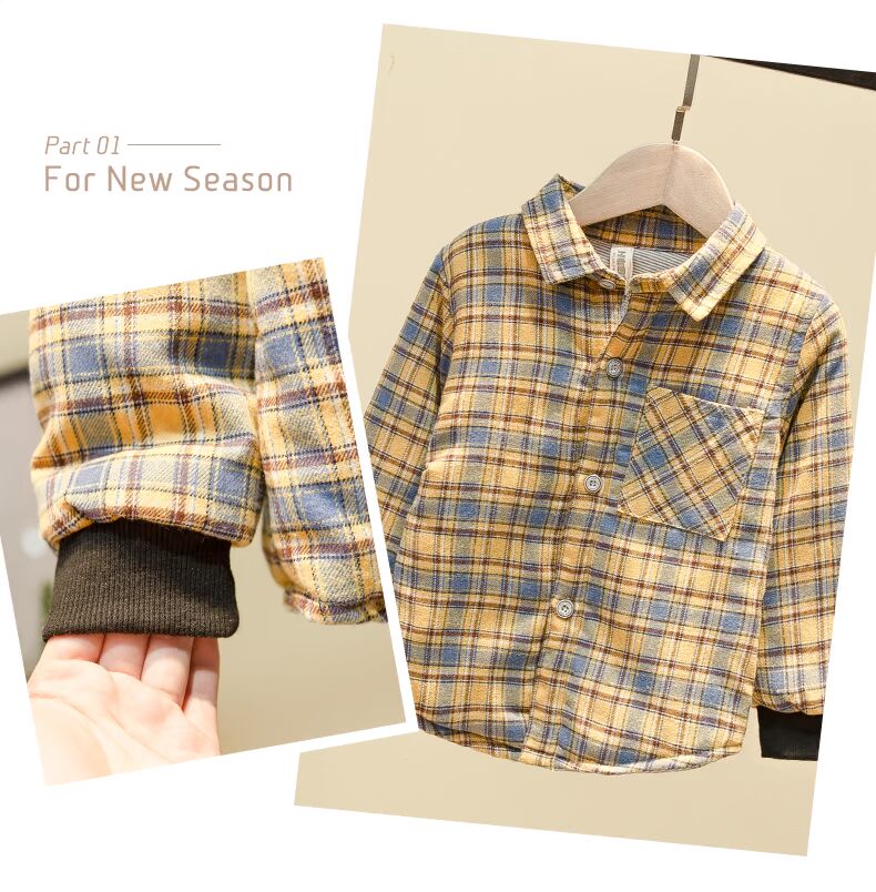 Đầm nhung châu Âu 2018 quần áo trẻ em 3 tuổi cộng với áo nhung dày 6 mẫu mùa thu đông 7 trẻ em Hàn Quốc phiên bản áo kẻ sọc cửa hàng quần áo trẻ em