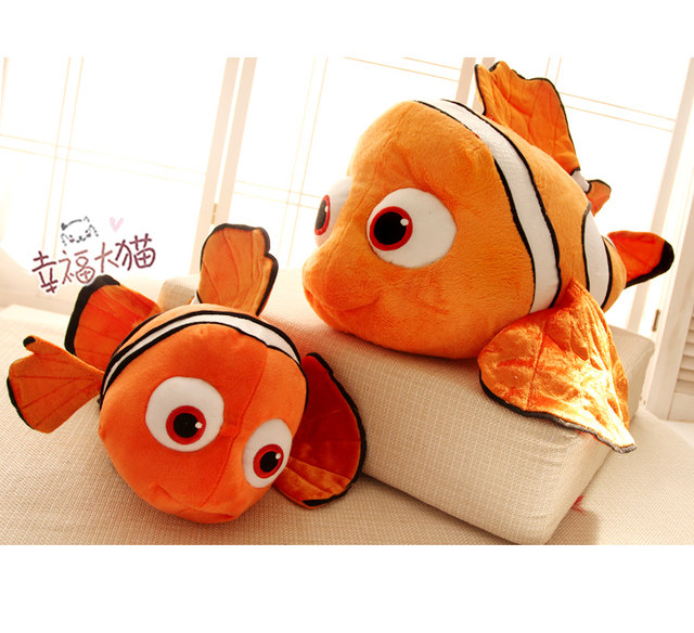 Cute Finding Nemo Clown Fish Nemo Doll Plush Toy Dory Fish Doll ຂອງຂວັນວັນເກີດຂອງເດັກນ້ອຍ