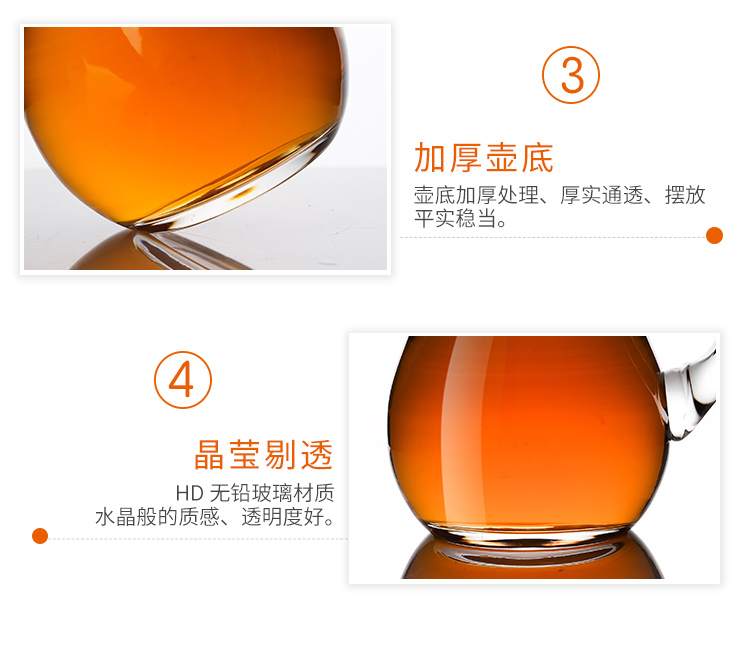 Rượu Pha chế Rượu vang Decanter Hộ gia đình Rượu vang Rượu vang không chì ly rượu vang cao cấp