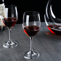 Crystal wine wine decanter set home big belly light luxury Tulip grape wine glass Bordeaux tall cup