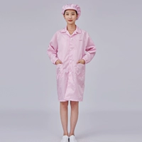 Розовая антистатическая шапка