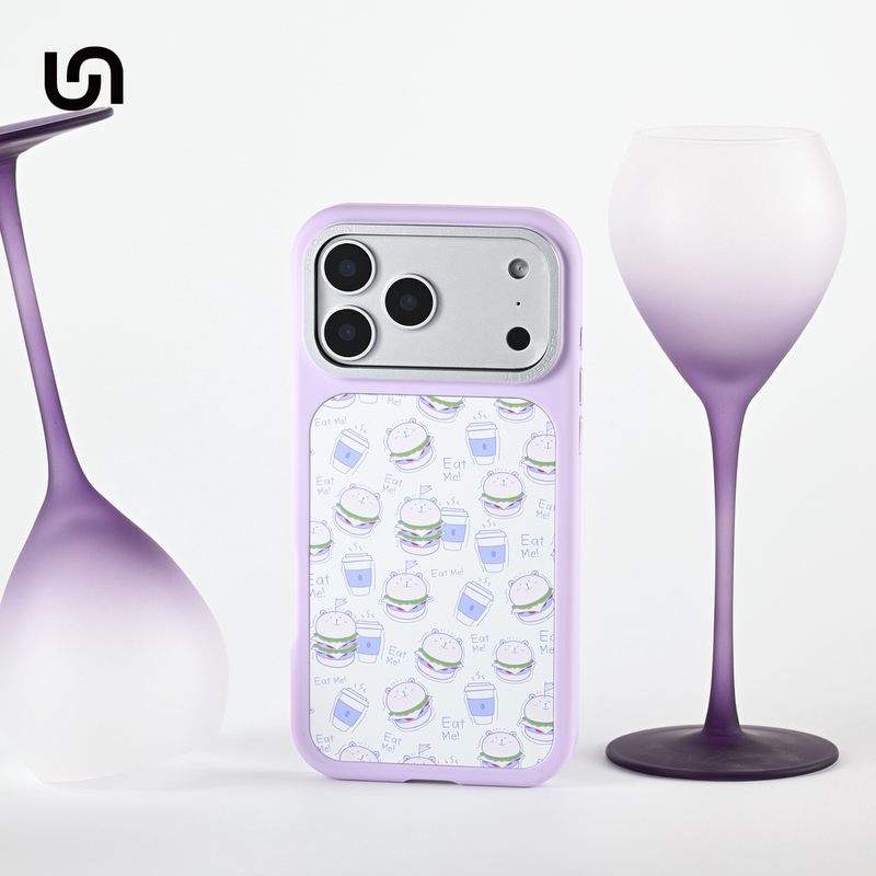 Yunse Women's Bear Burger Style Phone Case with Interchangeable Back Panel for Apple 18/16Pro/15Promax/17Air Magnetic Attachment Yunse Women's Bear Burger Style Phone Case with Interchangeable Back Panel for Apple 18/16Pro/15Promax/17Air Magnetic Attachment