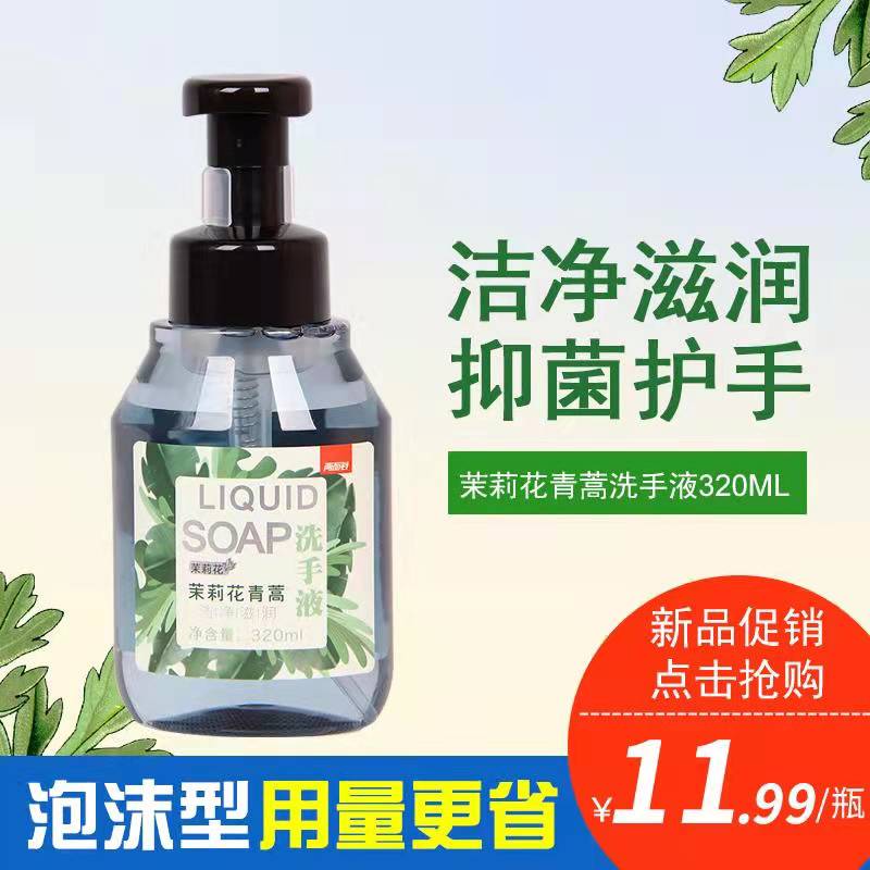 Two-faced needle foam type southernwood handwashing liquid adult children handwashing and bacteriostatic thimerosal for home Jasmine clear incense