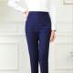 新款别克4S店西裤宝蓝色修身西装裤弹力免烫男西裤别克女长裤工装