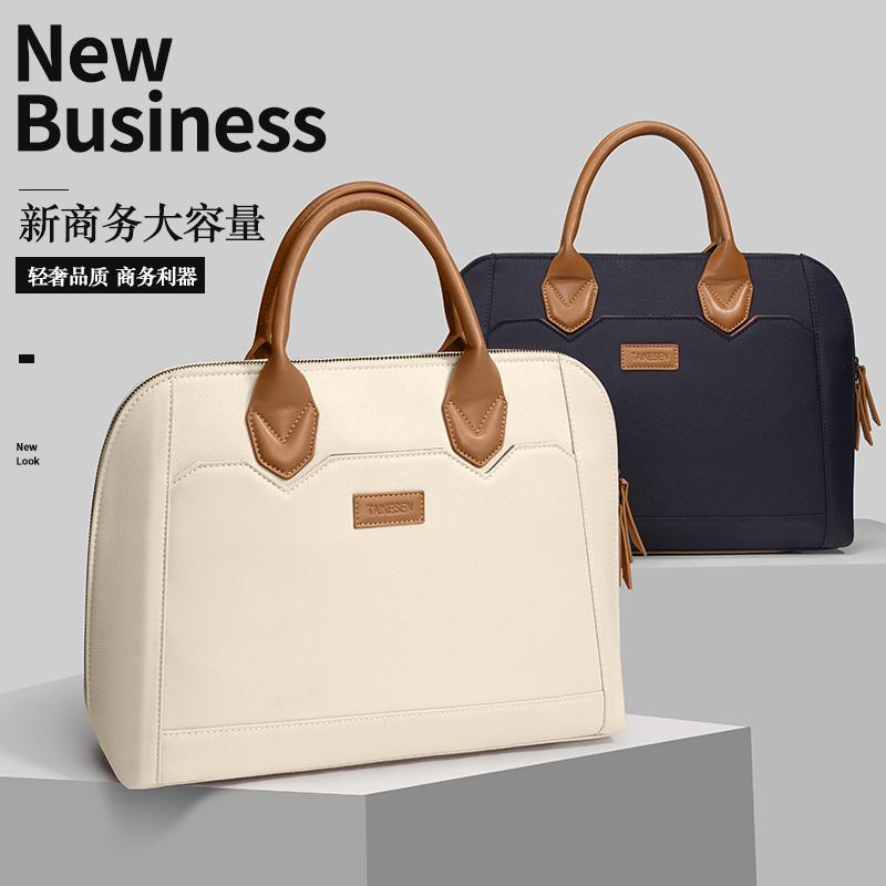 Laptop Bag Briefcase Suitable for Apple MacBook Lenovo Xiaoxin 15.6inch Savior Gaming Laptop 17 Huawei 14 Notebook Dell Asus Air13.3 Men and Women 16 Large Capacity