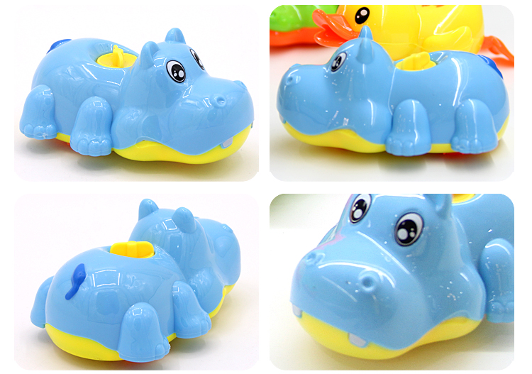Bé baby shower boy trẻ em chơi đồ chơi nước nhỏ màu vàng vịt nhựa clockwork bãi biển hồ bơi nổi trên mặt nước bể bơi phao 2m6