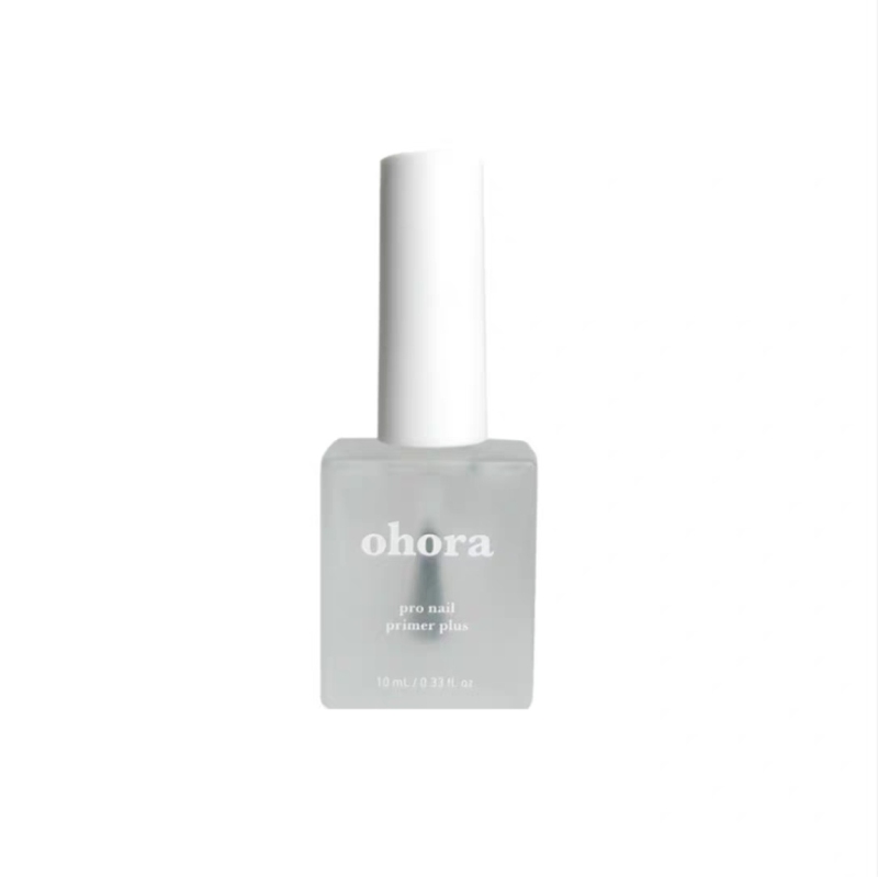 Korean Ohora Nail Base Coat Primer Plus, Naturally Air-Dries, Protects the Nail Surface