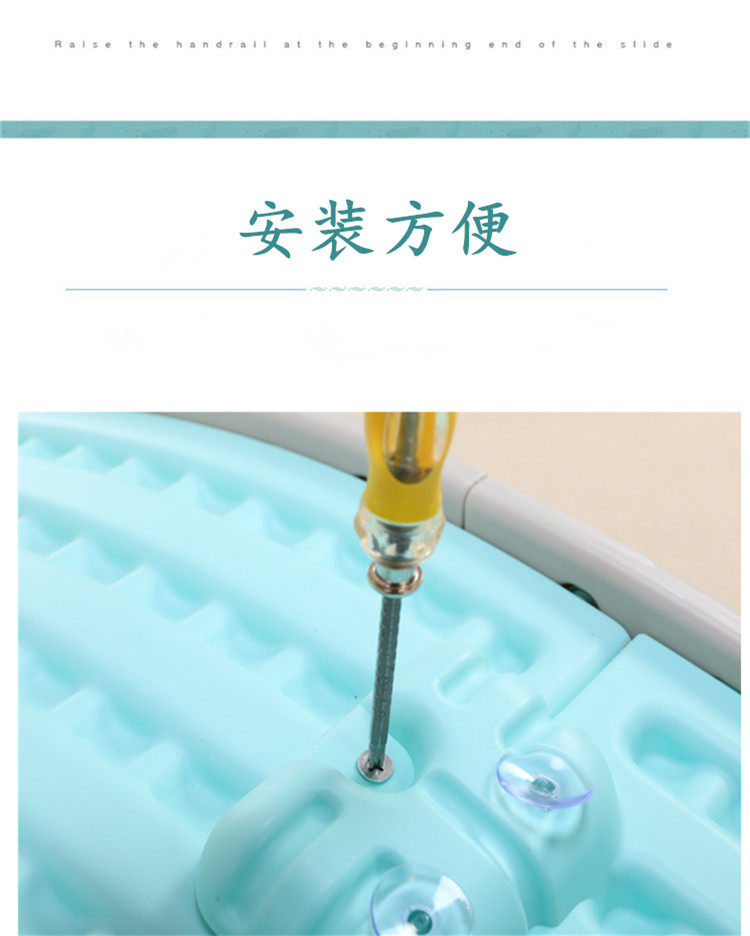 Слайд 儿童室内家用滑梯板宝宝床上滑梯小型床沿沙发滑道玩具小孩游乐场 Xin Yi Dragon