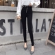 Mùa thu đông 2018 mới của phụ nữ Phiên bản Hàn Quốc của quần legging đen mỏng nữ có eo cao là quần skinny bút chì nữ quần lót lông cho nữ
