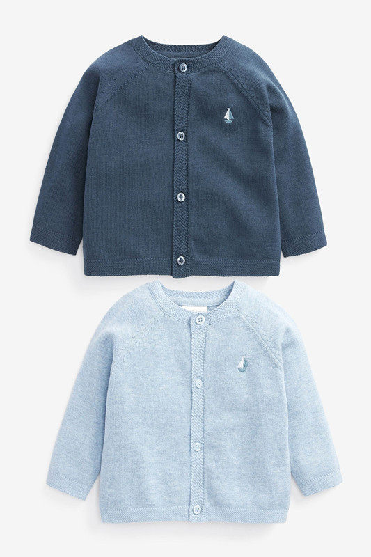British next child clothing 22 years of spring male baby sailing pure cotton thin jacket knitted cardiovert pure cotton sweaters 2 pieces