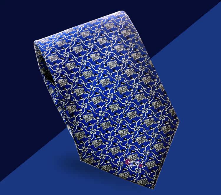  Nestlé early gifts Nestlé LOGO limited edition tie Gentleman elegant taste