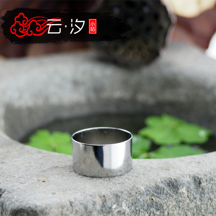 Sea pole rocky pole hoop DIY repair pole accessories stainless steel hoop