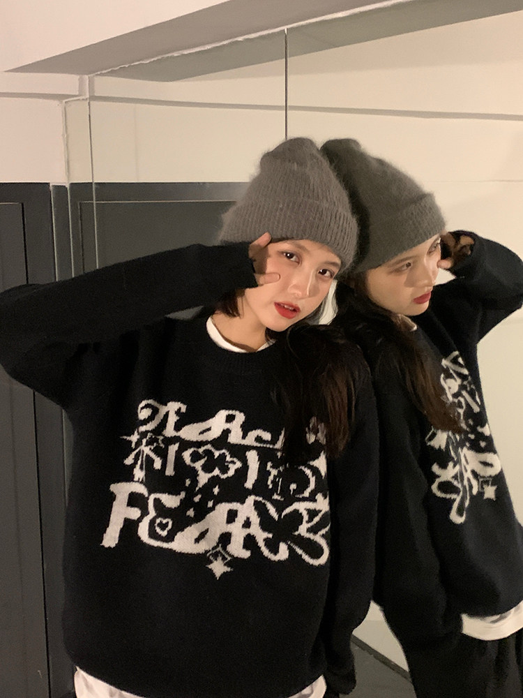 Female Korean Harajuku Casual Loose 