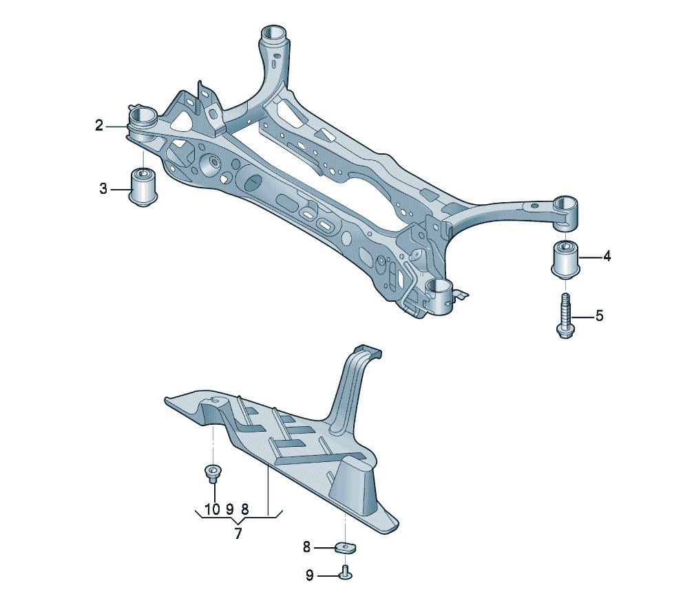 奕泽E进擎 后轴 副车架