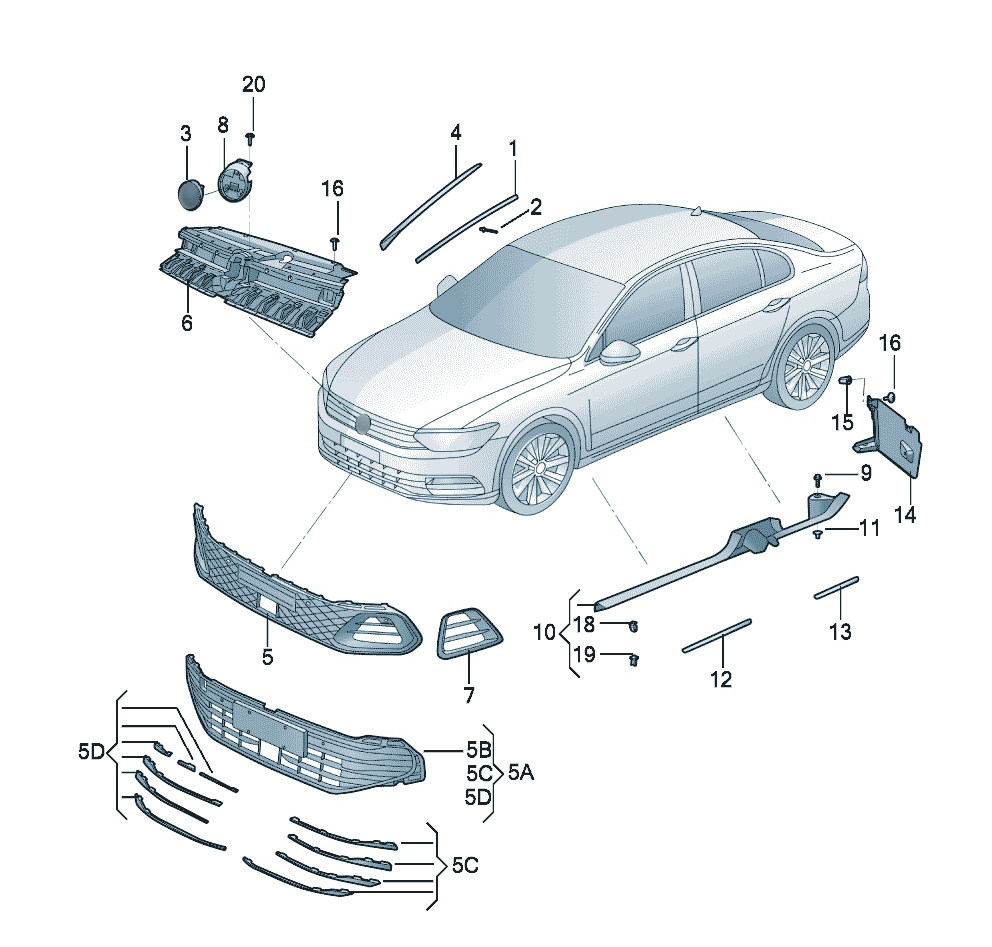 上汽大通MAXUS V90 车身 车身饰物