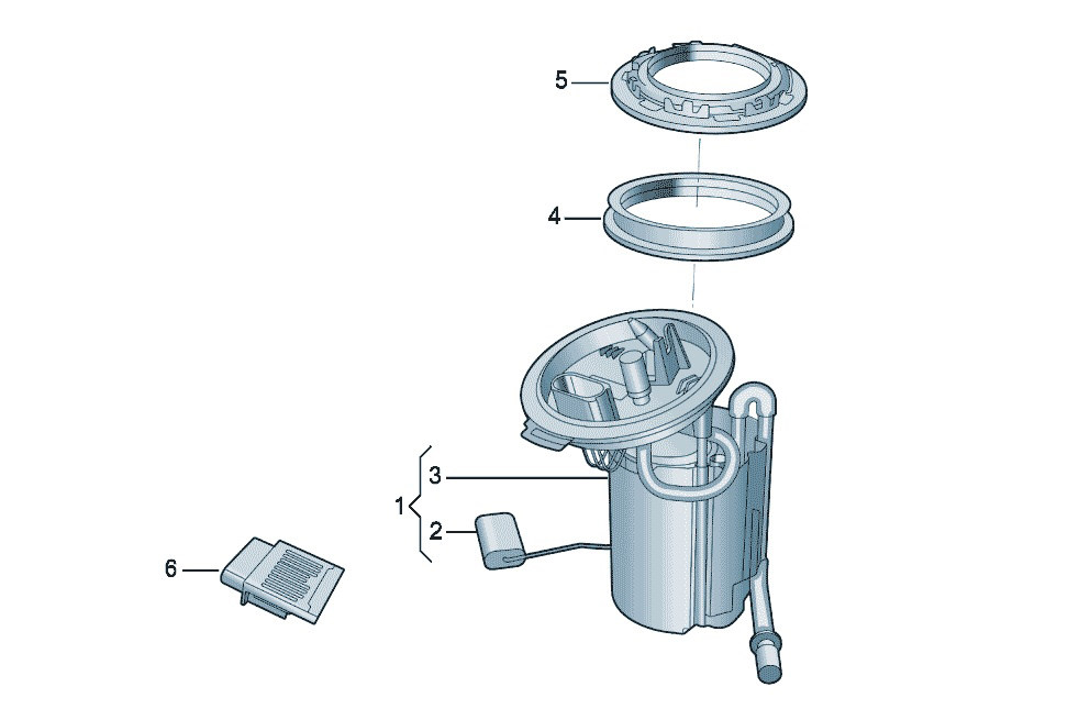 欢腾H1 电子设备 燃油泵控制模块和燃油存量显示传感器