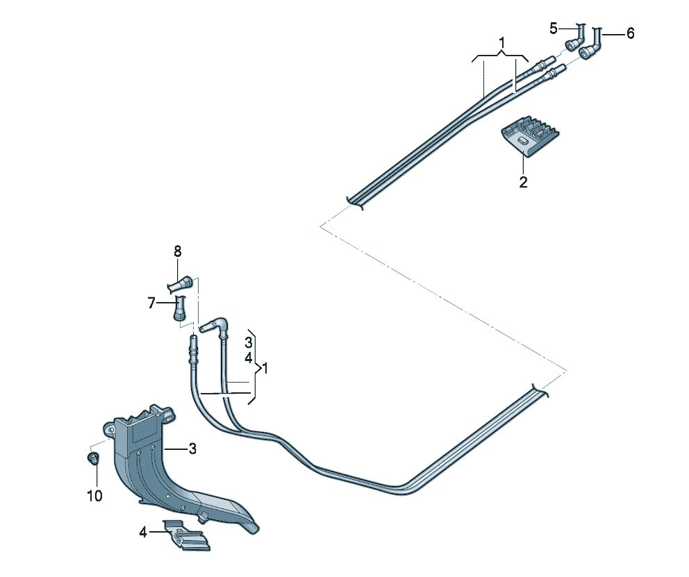 星际L 燃油及空调 燃油管路
