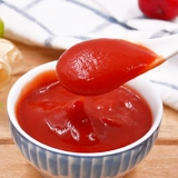 Jin Baizi Tomato Sasis 320G сжимаемое томатное соус овощные фрукты варенья пицца гамбургеры схватили пирожные и картофель фри в соусе